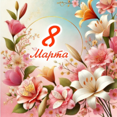 С Международным женским днём!